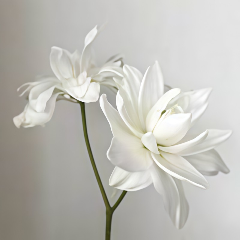 重瓣-白莲花二头A